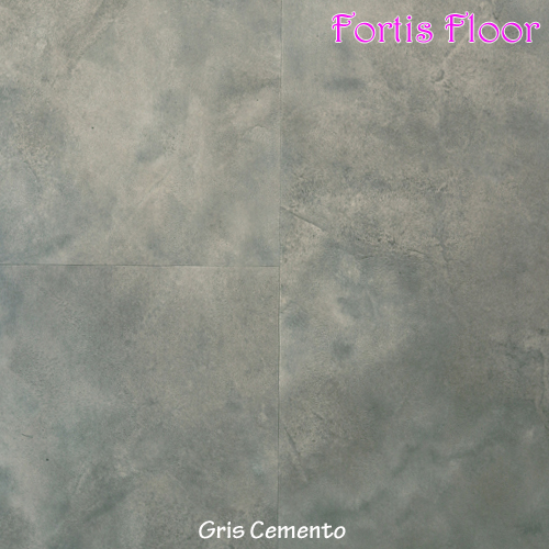 Suelo mineral vinilico rígido Fortis Floor Gris Cemento