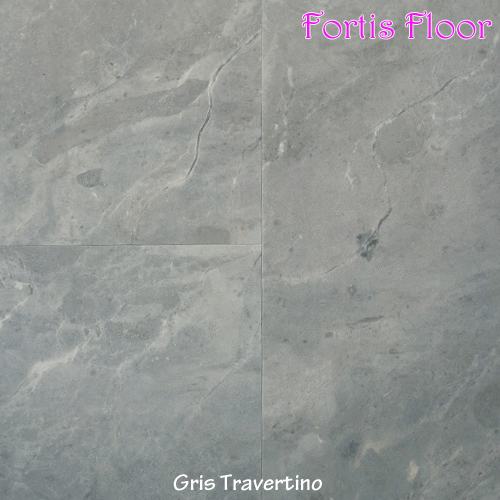 Suelo mineral vinilico rígido Fortis Floor Gris Travertino