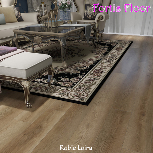 Suelo mineral vinilico rígido Fortis Floor Roble Loira