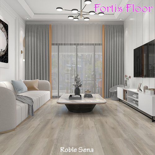 Suelo mineral vinilico rígido Fortis Floor Roble Sena